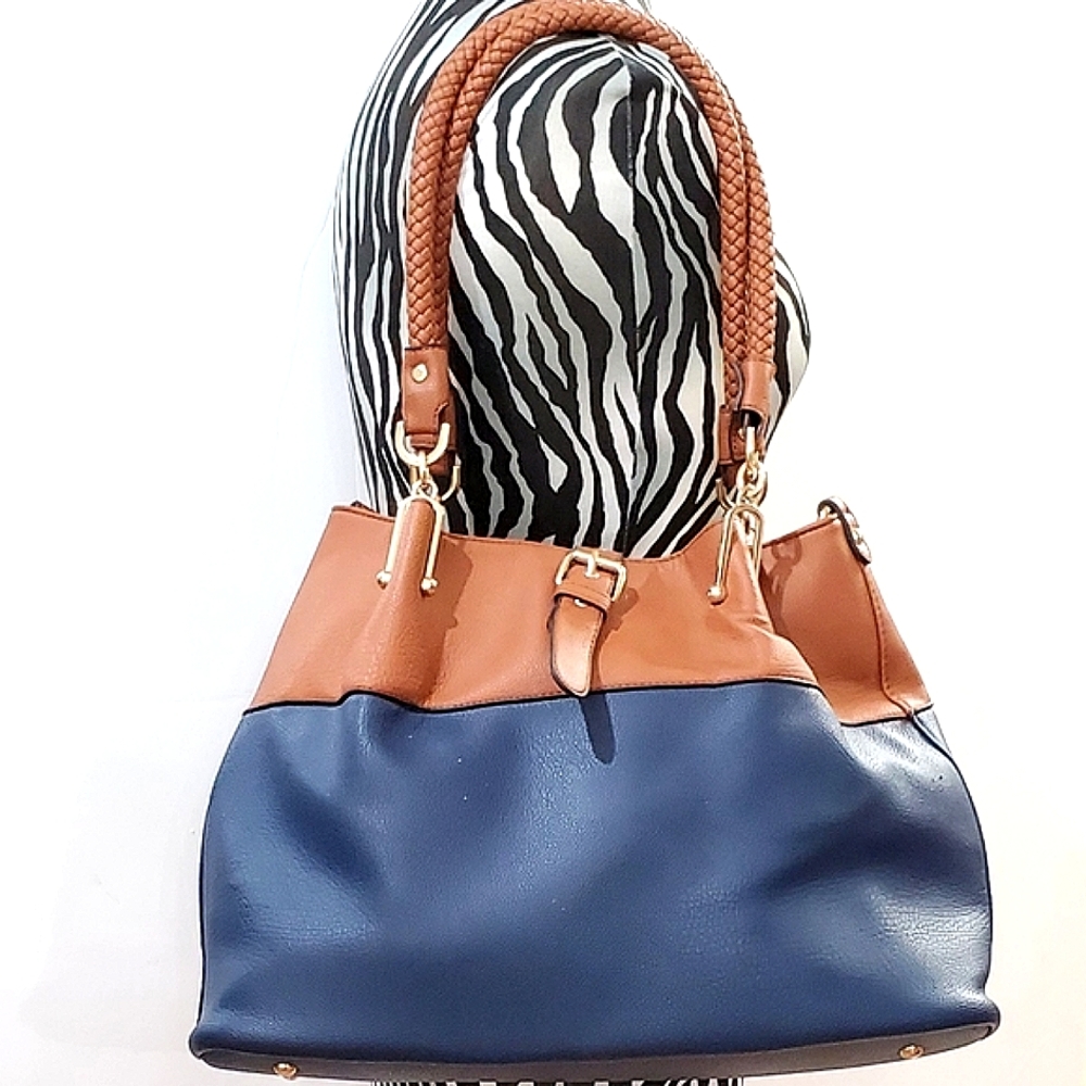 🍃 NWT Wilson Leather Black Rivet handbags tote set purse